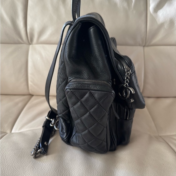 Chanel Quilted Leather Backpack - Picture 6 of 9